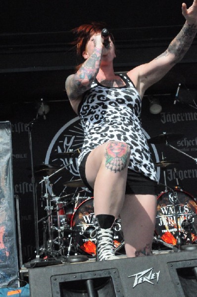 Walls Of Jericho at the Mayhem Festival Verizon Wireless Amphitheater