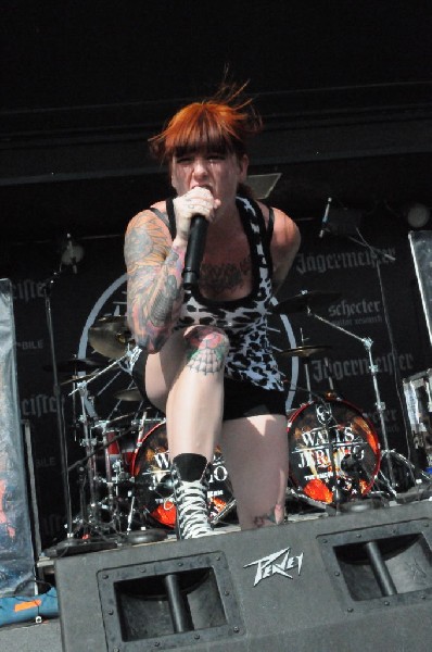 Walls Of Jericho at the Mayhem Festival Verizon Wireless Amphitheater