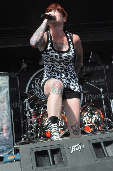 Walls Of Jericho at the Mayhem Festival Verizon Wireless Amphitheater