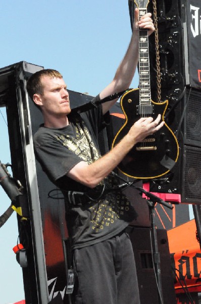 Walls Of Jericho at the Mayhem Festival Verizon Wireless Amphitheater
