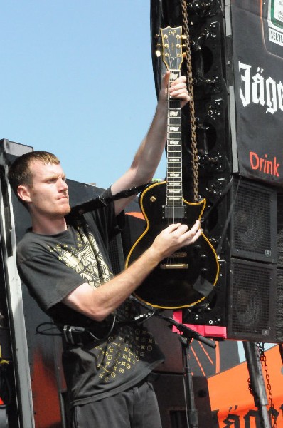 Walls Of Jericho at the Mayhem Festival Verizon Wireless Amphitheater