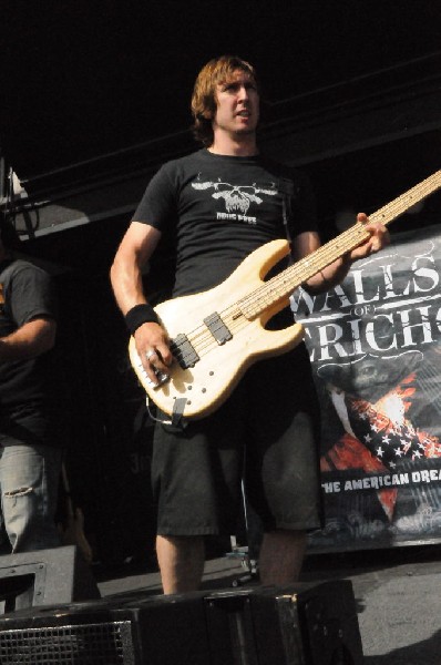 Walls Of Jericho at the Mayhem Festival Verizon Wireless Amphitheater