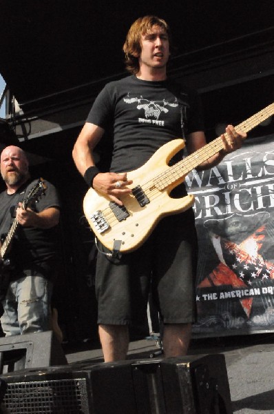 Walls Of Jericho at the Mayhem Festival Verizon Wireless Amphitheater