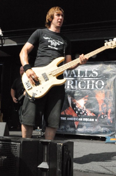 Walls Of Jericho at the Mayhem Festival Verizon Wireless Amphitheater