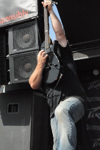 Walls Of Jericho at the Mayhem Festival Verizon Wireless Amphitheater