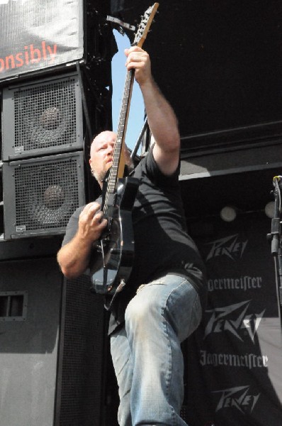 Walls Of Jericho at the Mayhem Festival Verizon Wireless Amphitheater