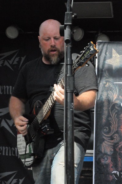 Walls Of Jericho at the Mayhem Festival Verizon Wireless Amphitheater