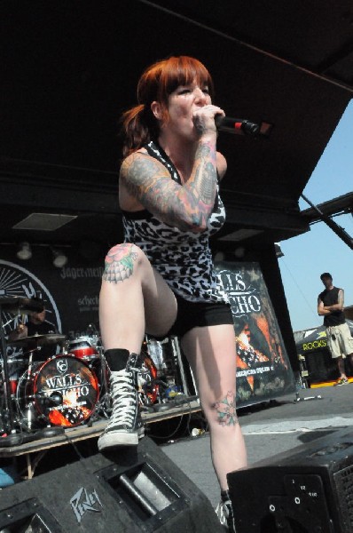 Walls Of Jericho at the Mayhem Festival Verizon Wireless Amphitheater