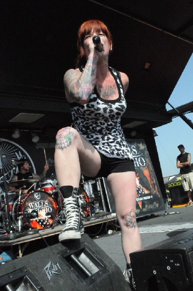 Walls Of Jericho at the Mayhem Festival Verizon Wireless Amphitheater