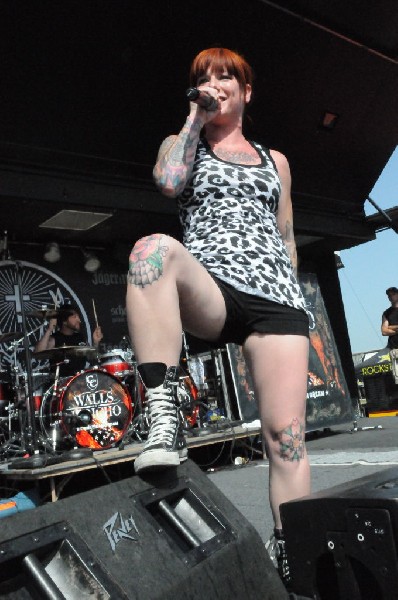 Walls Of Jericho at the Mayhem Festival Verizon Wireless Amphitheater