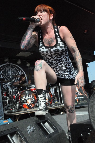 Walls Of Jericho at the Mayhem Festival Verizon Wireless Amphitheater