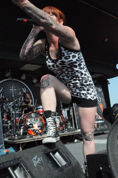 Walls Of Jericho at the Mayhem Festival Verizon Wireless Amphitheater