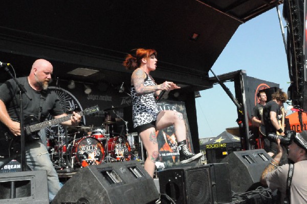 Walls Of Jericho at the Mayhem Festival Verizon Wireless Amphitheater