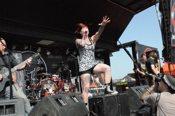 Walls Of Jericho at the Mayhem Festival Verizon Wireless Amphitheater