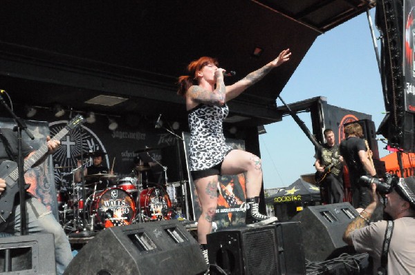 Walls Of Jericho at the Mayhem Festival Verizon Wireless Amphitheater