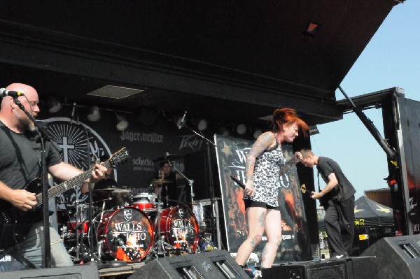 Walls Of Jericho at the Mayhem Festival Verizon Wireless Amphitheater