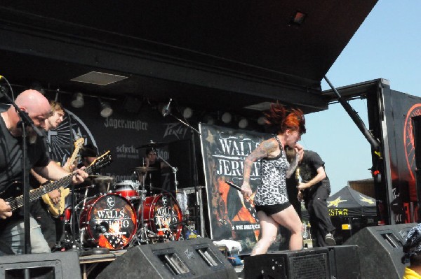 Walls Of Jericho at the Mayhem Festival Verizon Wireless Amphitheater