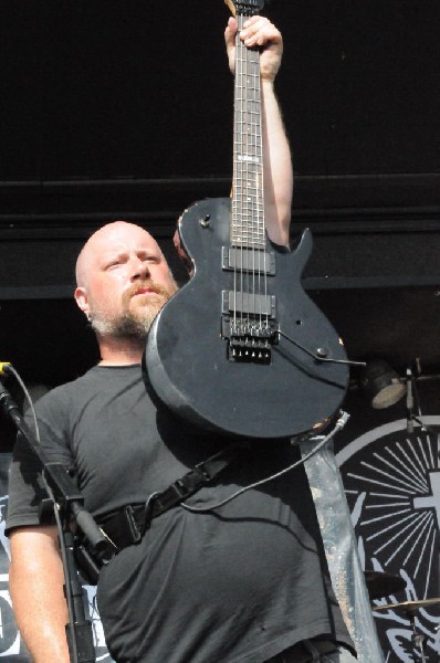 Walls Of Jericho at the Mayhem Festival Verizon Wireless Amphitheater