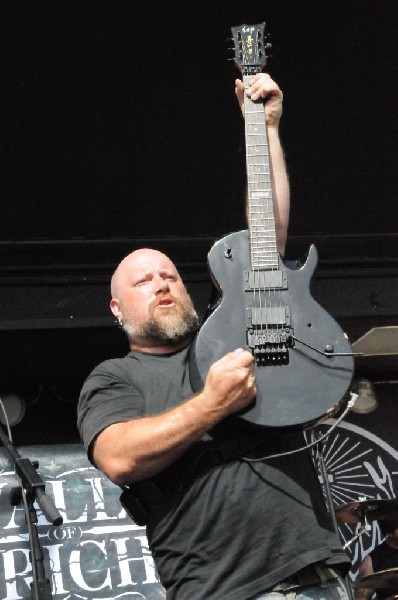 Walls Of Jericho at the Mayhem Festival Verizon Wireless Amphitheater