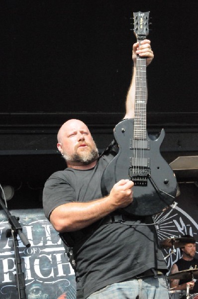 Walls Of Jericho at the Mayhem Festival Verizon Wireless Amphitheater