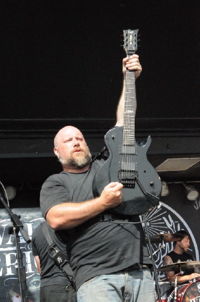 Walls Of Jericho at the Mayhem Festival Verizon Wireless Amphitheater