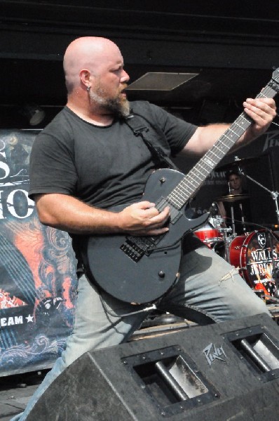 Walls Of Jericho at the Mayhem Festival Verizon Wireless Amphitheater