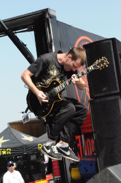 Walls Of Jericho at the Mayhem Festival Verizon Wireless Amphitheater