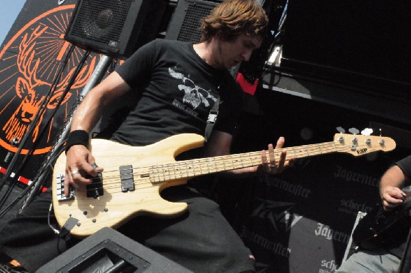 Walls Of Jericho at the Mayhem Festival Verizon Wireless Amphitheater