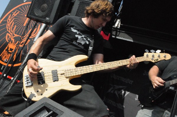 Walls Of Jericho at the Mayhem Festival Verizon Wireless Amphitheater