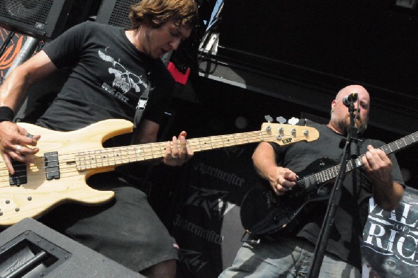 Walls Of Jericho at the Mayhem Festival Verizon Wireless Amphitheater