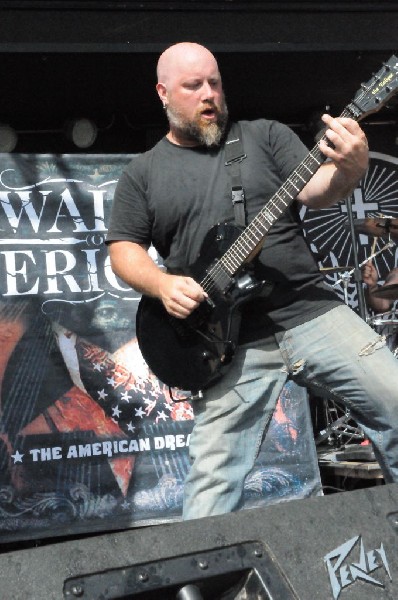 Walls Of Jericho at the Mayhem Festival Verizon Wireless Amphitheater