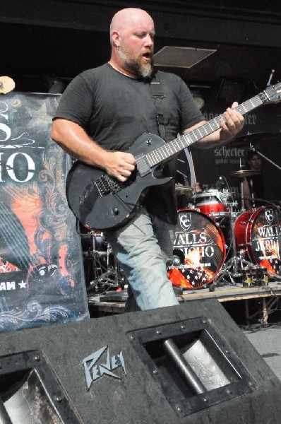 Walls Of Jericho at the Mayhem Festival Verizon Wireless Amphitheater