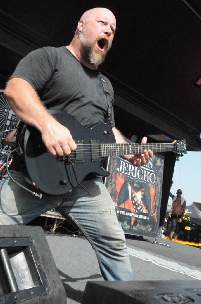 Walls Of Jericho at the Mayhem Festival Verizon Wireless Amphitheater