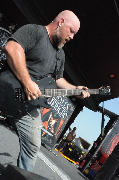 Walls Of Jericho at the Mayhem Festival Verizon Wireless Amphitheater