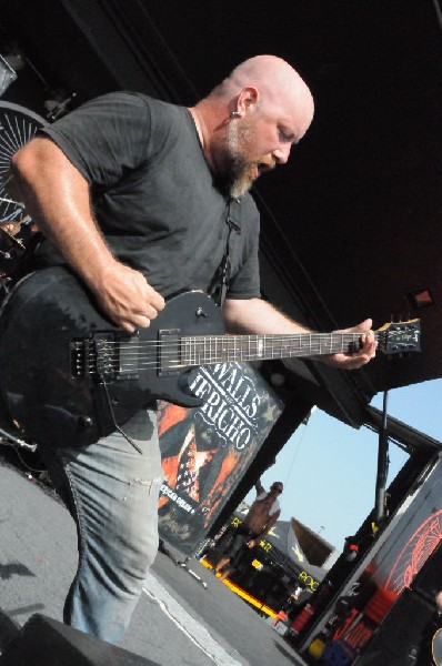 Walls Of Jericho at the Mayhem Festival Verizon Wireless Amphitheater