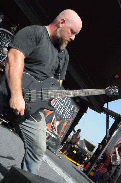 Walls Of Jericho at the Mayhem Festival Verizon Wireless Amphitheater