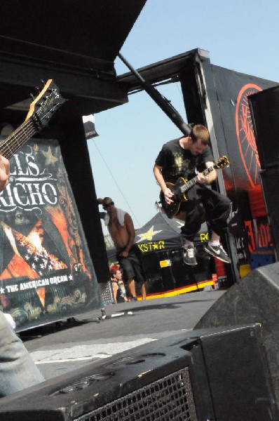 Walls Of Jericho at the Mayhem Festival Verizon Wireless Amphitheater