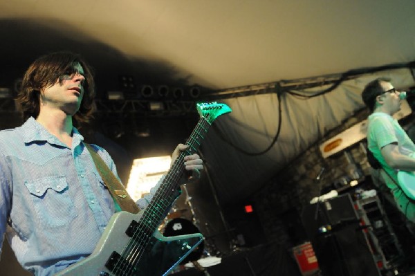 Weezer at Stubb's BarBQ, Austin, Texas 06/06/11 - photo by Jeff Barringer