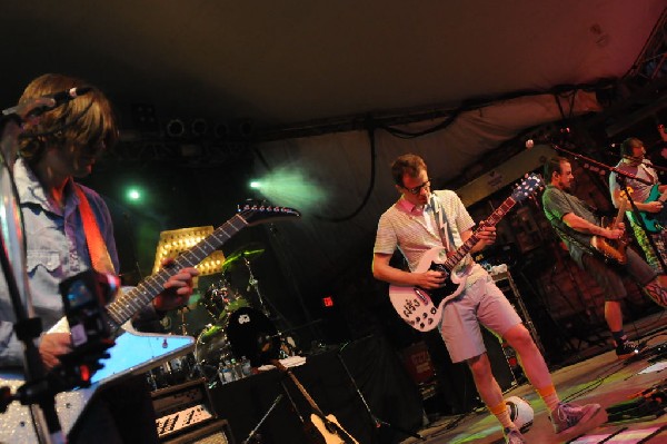 Weezer at Stubb's BarBQ, Austin, Texas 06/06/11 - photo by Jeff Barringer