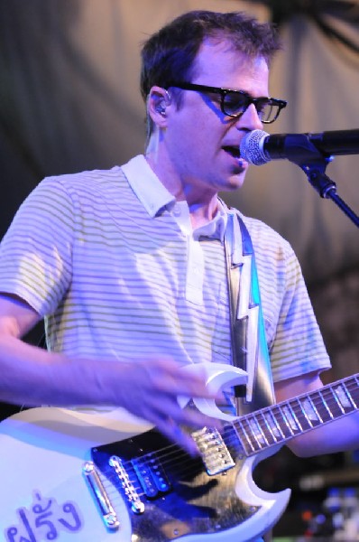 Weezer at Stubb's BarBQ, Austin, Texas 06/06/11 - photo by Jeff Barringer