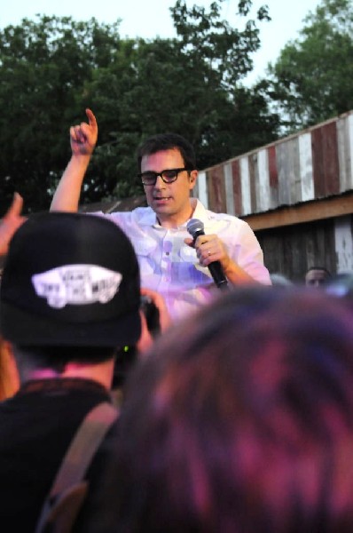 Weezer at Stubb's BarBQ, Austin, Texas 06/07/11 - photo by Jeff Barringer