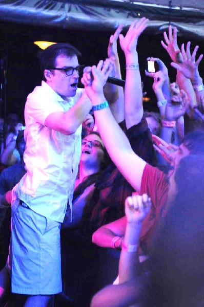 Weezer at Stubb's BarBQ, Austin, Texas 06/07/11 - photo by Jeff Barringer