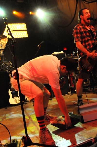 Weezer at Stubb's BarBQ, Austin, Texas 06/07/11 - photo by Jeff Barringer