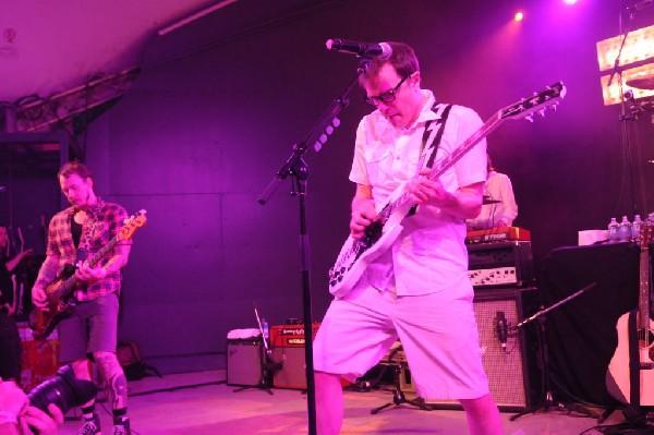 Weezer at Stubb's BarBQ, Austin, Texas 06/07/11 - photo by Jeff Barringer