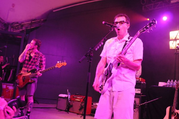 Weezer at Stubb's BarBQ, Austin, Texas 06/07/11 - photo by Jeff Barringer