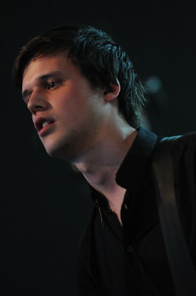 White Lies at Stubb's BarBQ, SXSW 2009, Austin, Texas