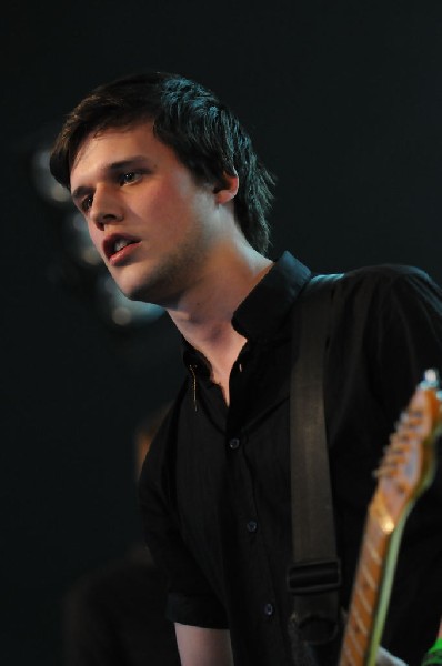 White Lies at Stubb's BarBQ, SXSW 2009, Austin, Texas