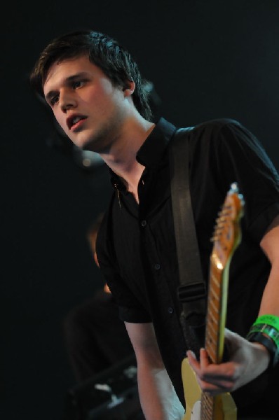 White Lies at Stubb's BarBQ, SXSW 2009, Austin, Texas