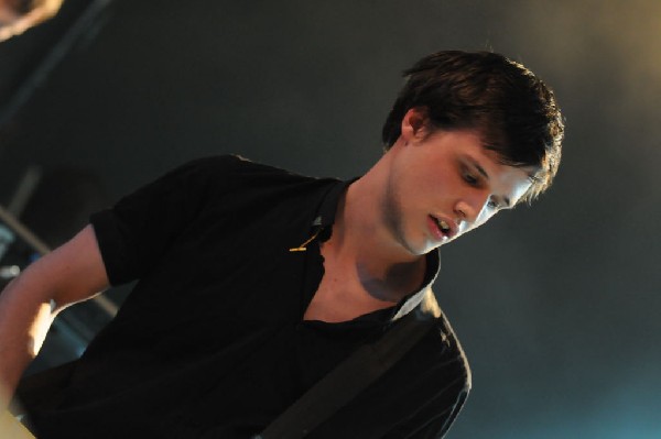 White Lies at Stubb's BarBQ, SXSW 2009, Austin, Texas