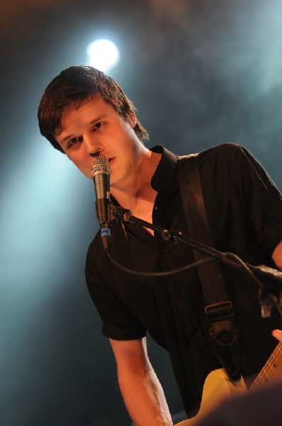 White Lies at Stubb's BarBQ, SXSW 2009, Austin, Texas